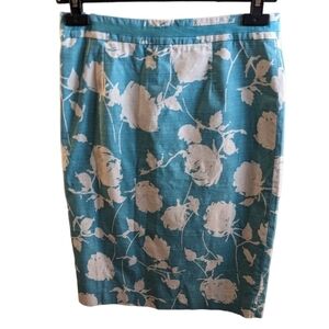 Boden summer skirt size 6. No material tag. Fully lined. Pencil skirt in great